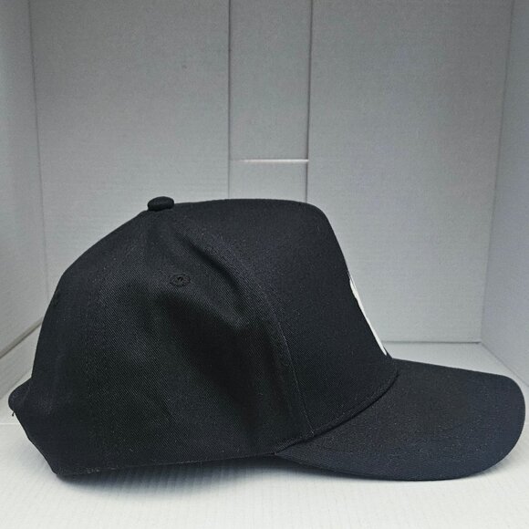 Hugo Boss Smokey Hat Mens Black Snapback Baseball Cap - Picture 3 of 6